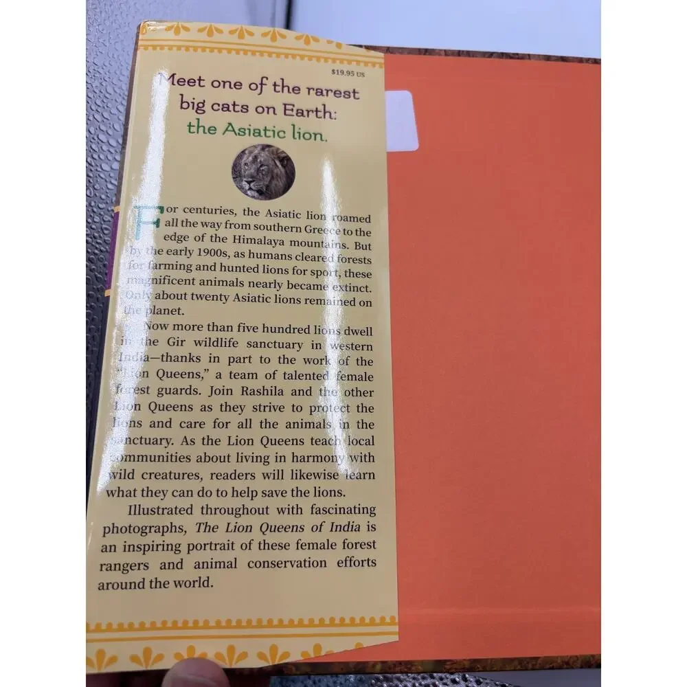 Lion Queens of India Jan Reynolds Hardcover 2020 Lee Low Gir Wildlife Sanctuary